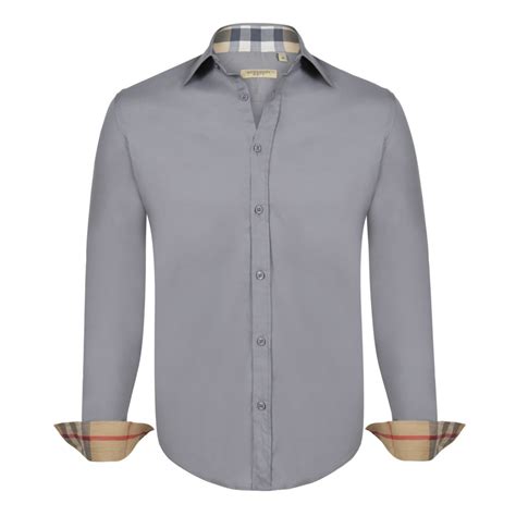 burberry slim fit shirt|burberry shirts for men.